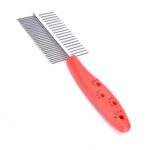 Foodie Puppies Double Side Steel Needles Comb for Dogs and Cats