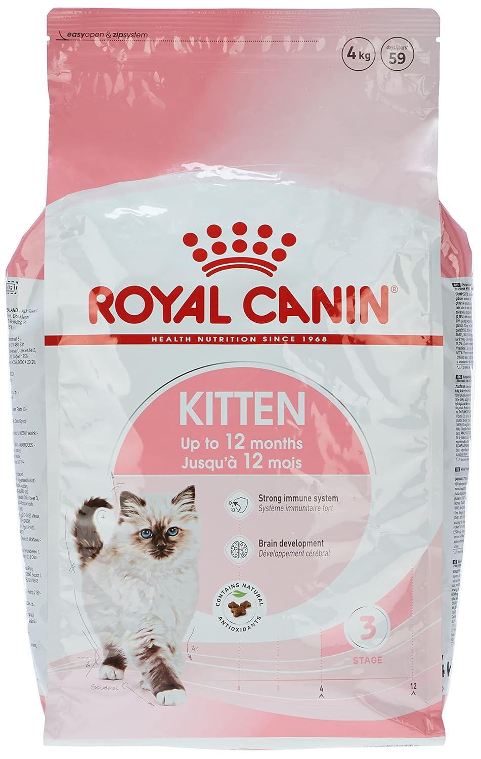 Royal Canin Second Age Kitten Pellet Cat Food Seafood 4 kg Pets99