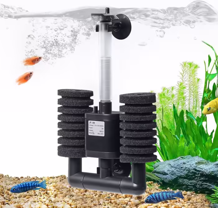SunSun JF-80 Mini Bio Chemical Sponge Filter